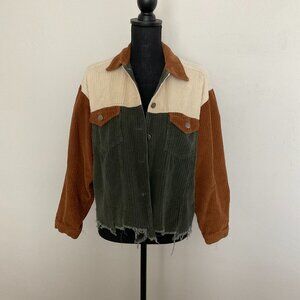 POL - Cropped Corduroy Jacket